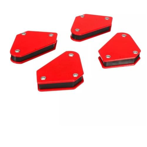 4 Pcs/set Mini Triangle-Welding Positioner 9Lb Magnetic Fixed Angle Soldering Locator Tools Without Switch Welding