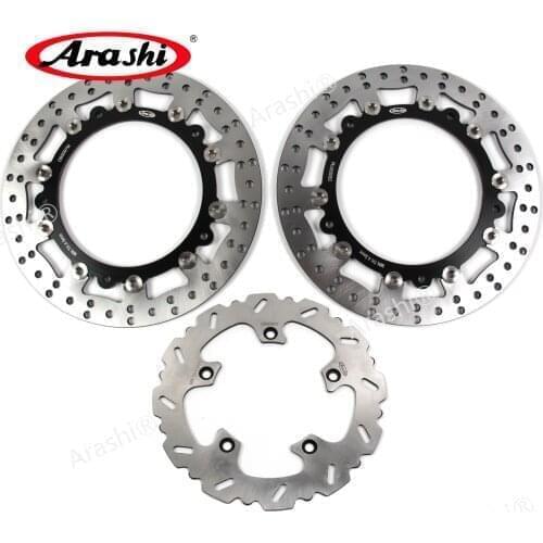 Arashi 1 Set CNC Floating Front Rear Brake Disc Rotor For BMW R1200GS ABS 2013-2018 / ADVENTURE 15-18 / R1250GS 2019-2020