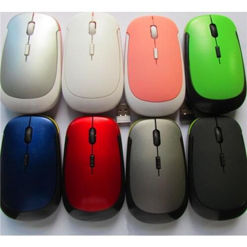Portable 2.4GHz 1600DPI Wireless Home/Office Thin Gaming Mouse Computer Laptop PC Accessory