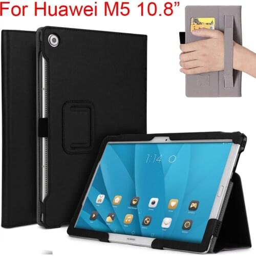 Handrest Holder bag Pouch for Huawei M5 10.8" tablet Cover Shell Skin for Huawei Mediapad M5 10.8 Case Protector HuaweiM5 10.8