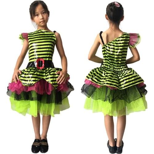 Halloween Christmas Bee Costumes for Kids Girls Cute Cosplay Fancy Dress Party Tutu dress