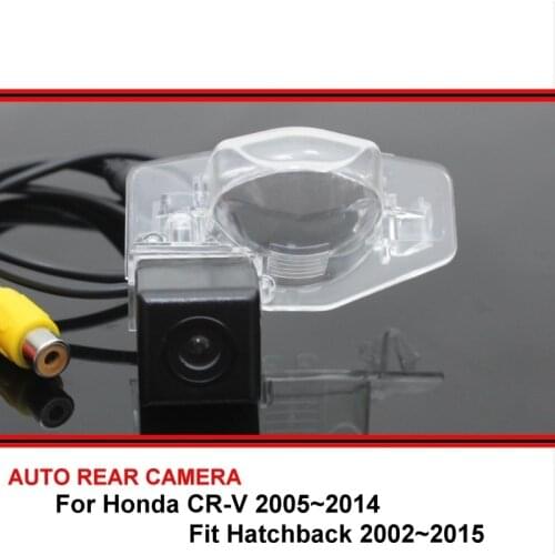 For Honda CRV CR-V Fit Hatchback 2002 - 2015 Car Parking Camera Rear View Camera SONY HD CCD Night Vision Back up Reverse Camera