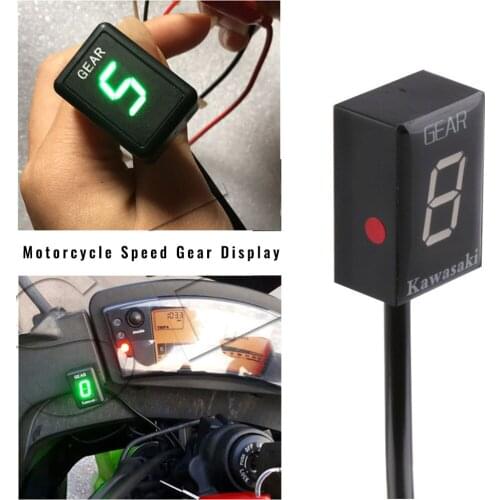 Gear Indicator For K.awasaki ER6N Z1000SX Ninja400 Z1000 Z800 Z750 Versys 650 Z650 W800 Ninja 300 Motorcycle Speed Display Meter