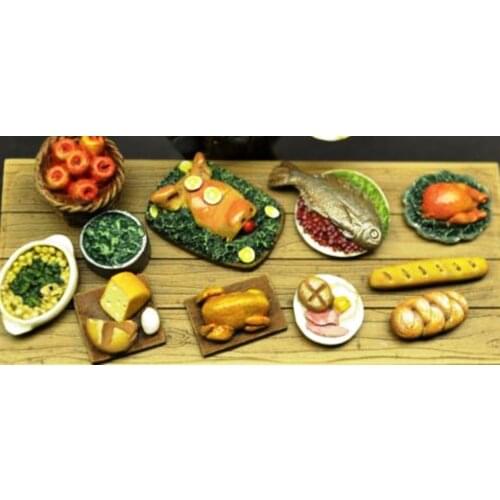 Resin food mix 1:35 sand table model