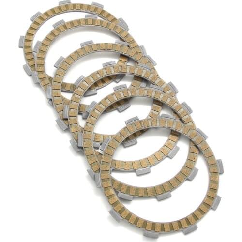 Clutch Friction Disc Plate Kit For Yamaha TZR125 (2RK/3PC1/2/3) 1987-1992 Clutchs Platees 21V-16321-00/3XP-16321-00 1V1-16324-00