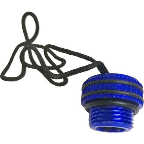 Scuba Diving Dive DIN Tank Valve Threaded Cover Aluminum Dust Plug Protector Cap Tank Regulator Protection Cover