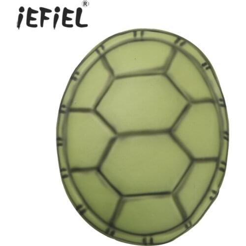 IEFiEL Lightweight EVA Turtle Shell Props Funny Toys Halloween Carnival Supplies Cosplay Dress Up Costume Accessories