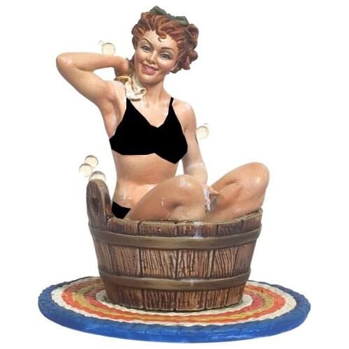 1/22 Scale Unpainted Resin Figure Bathing beauty collection figure