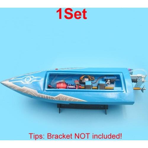 1Set MINI MONO Upgraded Motor+ Emax 1181 Servo+40A ZTW ESC+ Propeller Boat Hull with Power Kit Assembly for Toy RC Boats