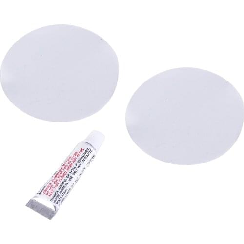 New1Pcs+2 * PVC Patch Film PVC Puncture Repair Patch Glue Kit Adhesive For Inflatable Toy Swimming Pools Float Air Bed Dinghies