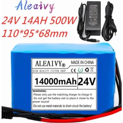 2021 New 24V 14Ah 6S5P 18650 lithium ion battery pack 25.2v 14000mAh electric moped electric rechargeable li-ion battery pack