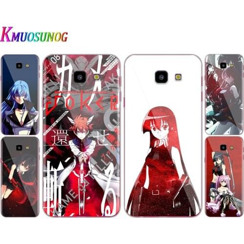 Transparent Cover Akame Ga Kill Anime cartoon For Samsung Galaxy J8 J7 J6 J5 J4 J3 J2 Duo Prime Plus Core 2018 Phone Case