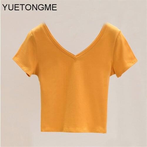 YUETONGME Women's Basic T-Shirts