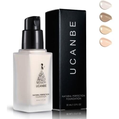 Liquid Foundation Makeup Natural Perfect Long Lasting Waterproof Face Coverage Concealer Cosmetics Base Primer BB Cream