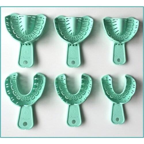 12pcs Dental implant Tray plastic tray disposable impression trays
