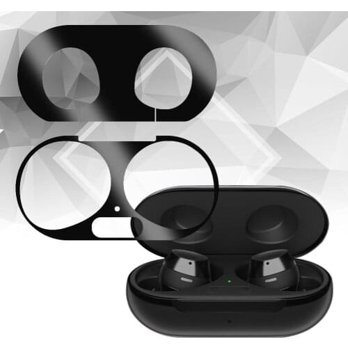 2Pcs Dust Guard Earphone Case Protect Film Sticker for Samsung Galaxy Buds Plus exquisite durable Simple smooth line design