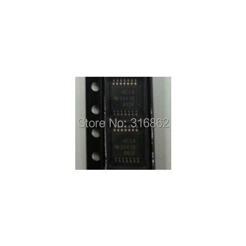 Free Shipping SN74HC14PW 74HC14 HC14 TSSOP-14 ORIGINAL ROHS 10pcs/lot