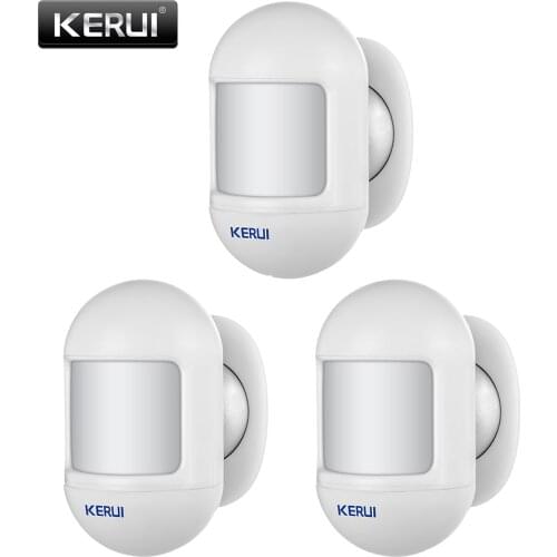 KERUI Wireless Mini Design PIR Motion Detector Passive Infrared Alarm Sensor with Magnetic Swivel Base for Home Alarm System