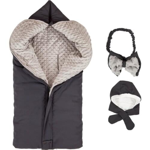 Baby Envelope Sleeping Bag In Stroller Winter Pram Footmuff Warm Thicker Outing Kids Sleepsack Newborn Cocoon Diaper Changing