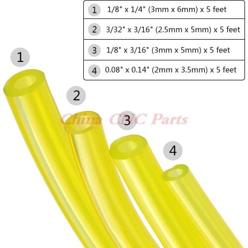 NICECNC Engine Petrol Fuel Gas Line Pipe Motorcycle Car Auto Chainsaws Blowers Pressure Washers Weed Whackers