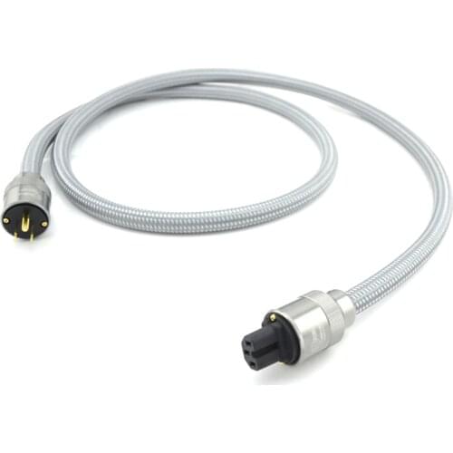 Moonsaudio Audiophile OFC power cable HIFI US/EU Version AC Audiophile Power cable