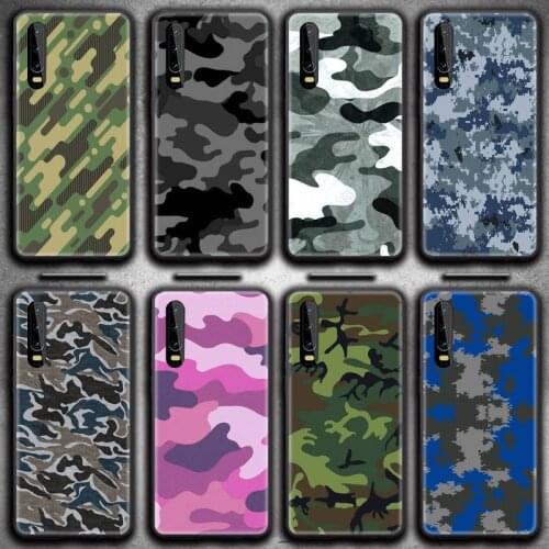 Camouflage Pattern Camo military Army Phone Case for Huawei P20 P30 P40 lite E Pro Mate 40 30 20 Pro P Smart 2020