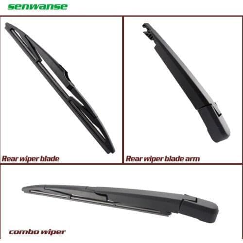 Senwanse 10 inch Rear Wiper Bade and Arm for Opel Astra K Hatchback 2015 -2020 back windshield windscreen wiper blade