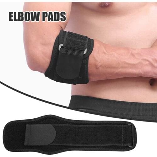 Sports Elbow Support Adjustable Tennis Anti-collision Compression Straps Light Breathable for Golfers Tendonitis ASD88