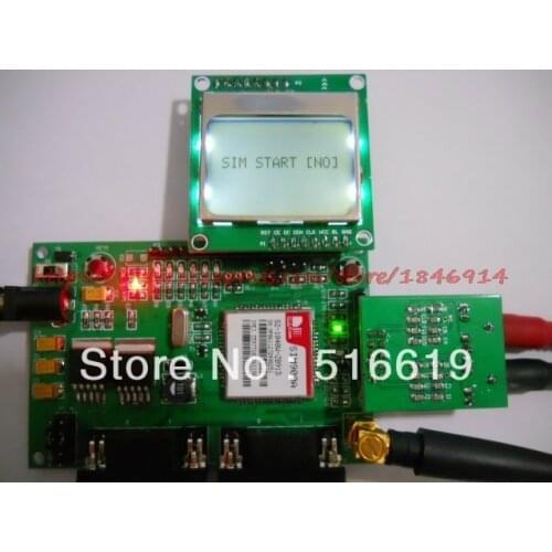 STM32 SIM900 GSM+GPRS+ base + MMS DTU MCU board Passthrough super SIM300