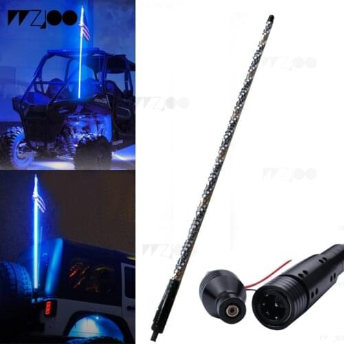 Of 5ft horse race streamer LED whip light flagpole light for Jeep Off Road Safety ATV Sand Dune Buggy Truck motorcycles