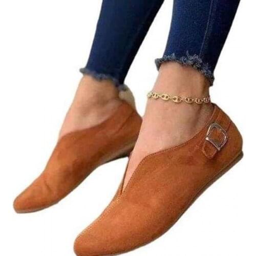 Women Flat Shoes Pointed Toe Suede Woman Flats Female Fashion Sweet Loafers Flat Casual Shoes Ladies Summer Plus Size