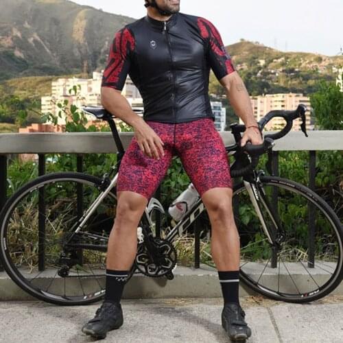 FRENESI Cycling Jersey Set Cycling Wear Bib Shorts Bib Shorts Set Quick-drying Uniform Cycling Wear Set Ropa Ciclismo Verano