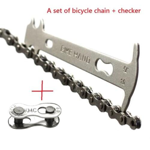 1Pc Bike Chain Wear Indicator + Bike Chain Mountain Road MTB Bicycle Checker Kits Multi-Functional Accessories Repair Tool