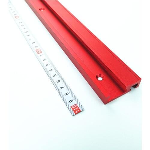 45 Chute Aluminium alloy T-tracks Woodworking Standard Miter Track Stop Woodworking Tool for Woodworking workbench DIY Manual