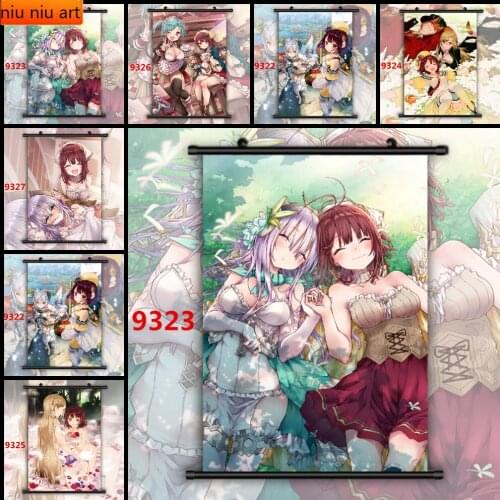 Atelier Sophie Plachta Monika Leon Anime Manga Canvas Painting Wall Art Photo Children Room Decoration