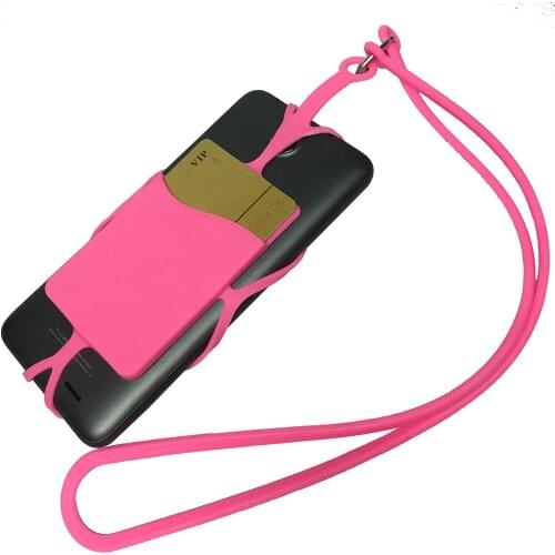 Case For Samsung Galaxy Mega 6.3 i9200 Universal Elastic Silicone Cover With Card Pocket Phone Case For Samsung Ativ S I8750