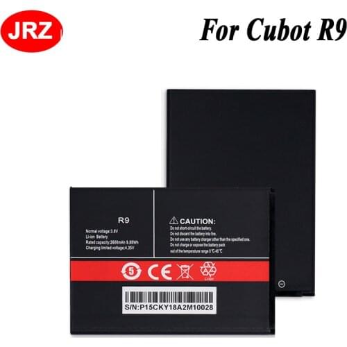 For Cubot R9 Phone Battery 2600mAh Hight Capacity 3.8V Top Quality Replacement Batteries For Cubot R9