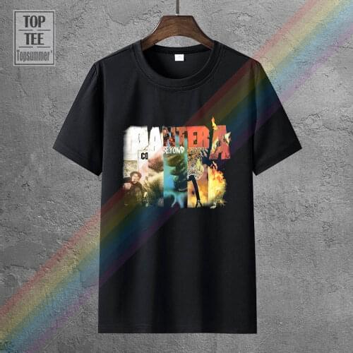 Pantera Album Collage Shirt S M L Xl Official T Shirt Metal Rock Band Tshirt New