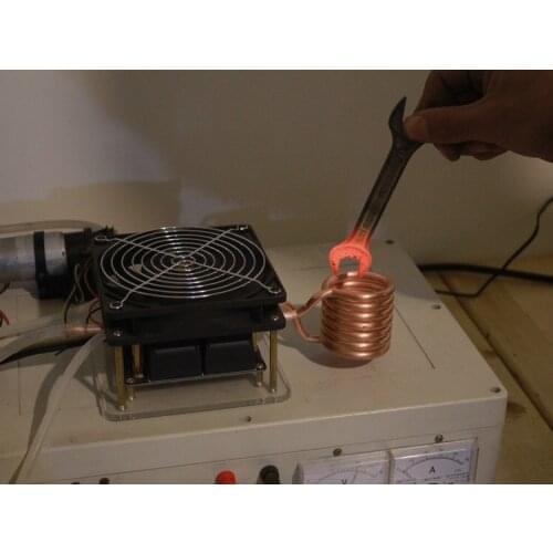 ZVS low-pressure induction heating machine kit high-frequency gold melting furnace crucible welding copper pipe