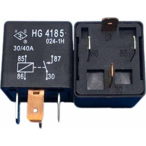 HOT NEW HG4185-024-1H HG4185 024 1H HG41850241H 24V relay Automobile relay 24VDC DC24V 24V 40A 4PIN