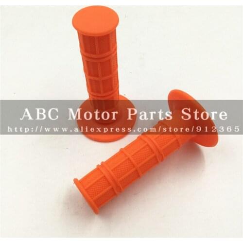 Dirt Pit Bike Handle Girp handle sets Orange color motorcycle Motocross spare parts For KTM CRF Chinese Bike