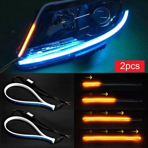 Soft Tube Light Strips Strip Ultra Thin Running Light 60cm Accessories