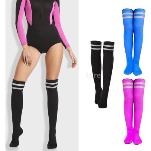 Diving Socks 2mm Neoprene Water Fins High Socks Extra Long Snorkeling Wetsuit Booties Surfing Swimming Beach Water Wetsuit