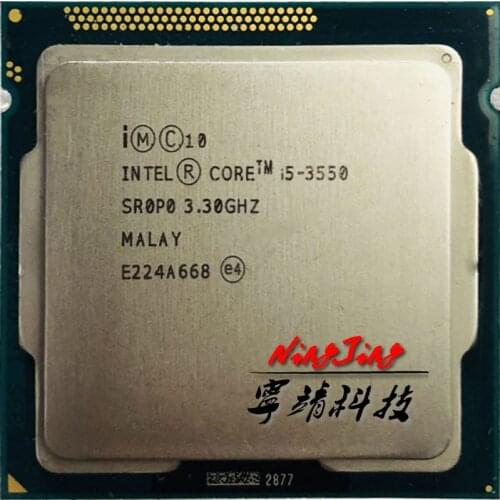 Intel Core i5-3550 i5 3550 3.3 GHz Quad-Core CPU Processor 6M 77W LGA 1155