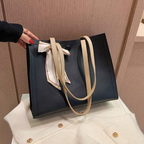 CGCBAG 2021 Simple Shoulder Bag Women Fashion Luxury Designe Solid Handbag High Quality PU Leather Crossbody Bag Female Tote Bag