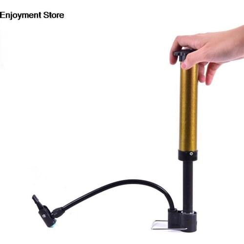 1Pcs Bicycle Pump Inflator Cycling Hand Mini High Pressure Bicycle Pumps Air Ball Pump For Football Basketball Bike Accessories