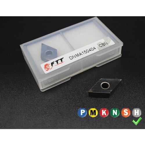 2PCS DNMA150404 CBN HRC60 External Turning Tools Carbide insert High quality Lathe cutter Tool