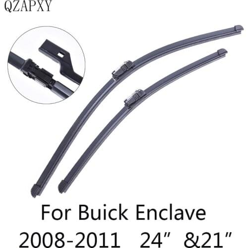 QZAPXY Car Wiper Blades for Buick Enclave 24"&21"2008 2009 2010 2011 Car Accessories Windshield Wipers Car-styling