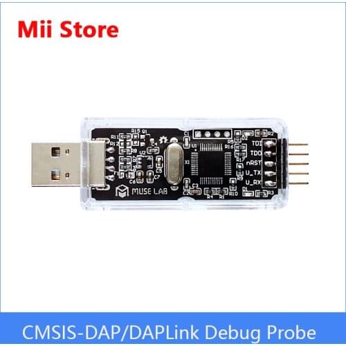 CMSIS-DAP/DAPLink Debug Probe STM32 NRF51/52 ARM Cortex-M MCU JTAG/SWD/CDC Serial Port/Drag and Drop Program Keil/MDK OpenOCD