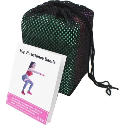 Home Workout Exercise Equipment Fitness Stretch Expander Training Pull Rope For Sports Pilates Elasticity Belt Loop Squat Belt